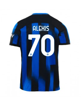 Billige Inter Milan Alexis Sanchez #70 Hjemmedrakt 2023-24 Kortermet